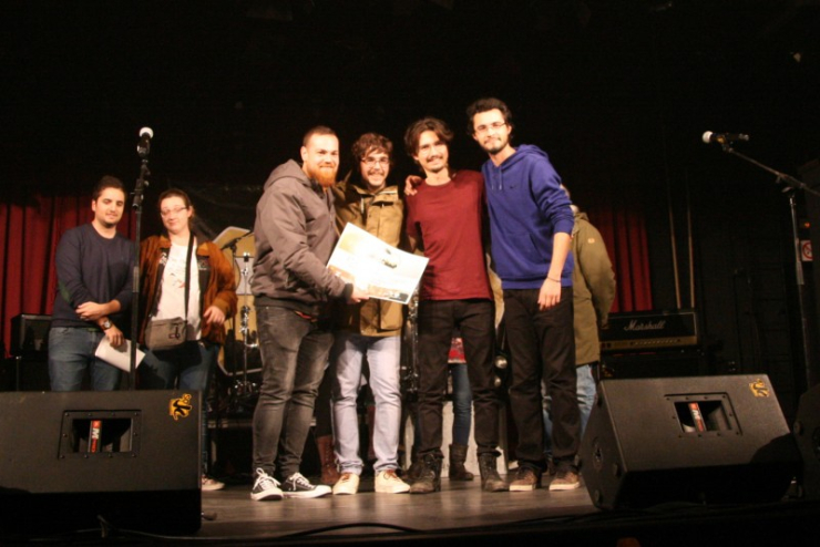 Psychotropic Swamp, grup guanyador de la categoria A del Palau Ressona 2016, Concurs de Música Jove.