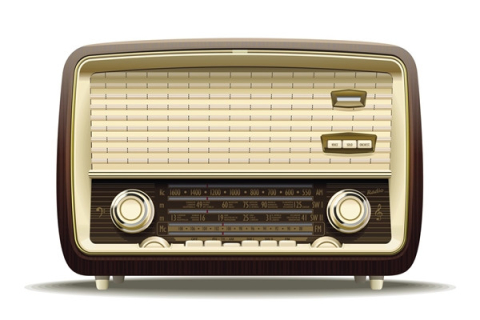Aparell de ràdio antiga