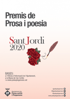 Cartell Premis Sant Jordi 2020