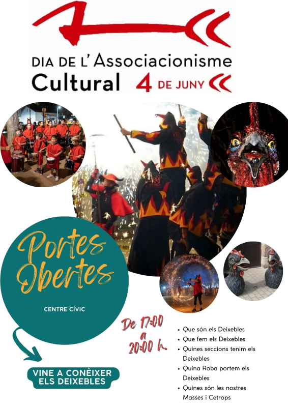 Cartell petit dia de l'associacionisme cultural