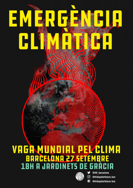 Cartell Vaga pel Clima 27S