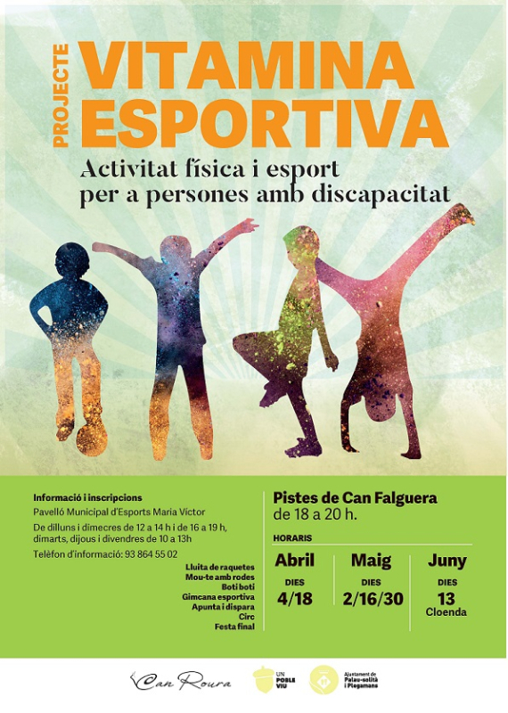 Cartell vitamina esportiva