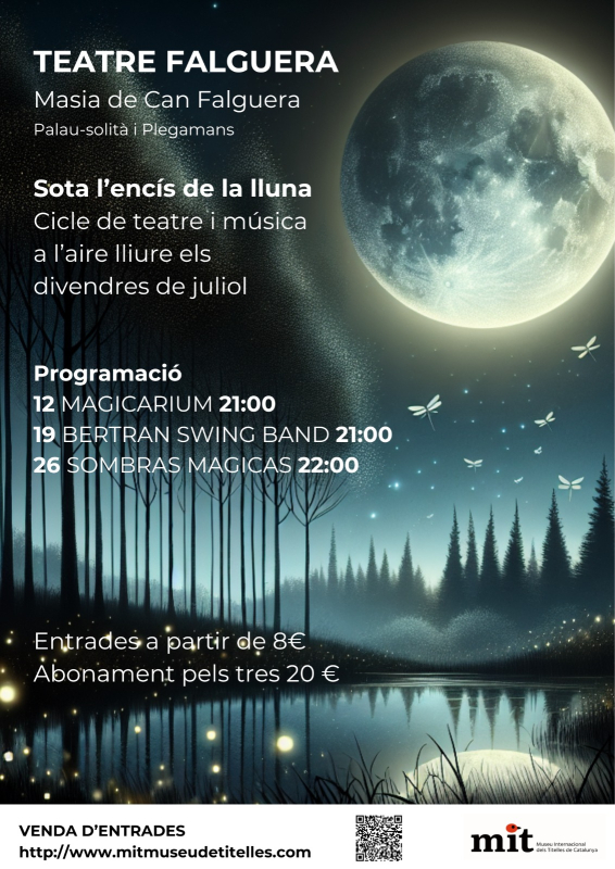 Cartell Cicle de Teatre i Música_Sota l'encís de la lluna