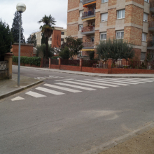 Inici de l'obra Av.Nostra Sra. de Montserrat