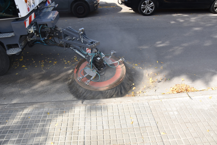 Nova màquina escombradora