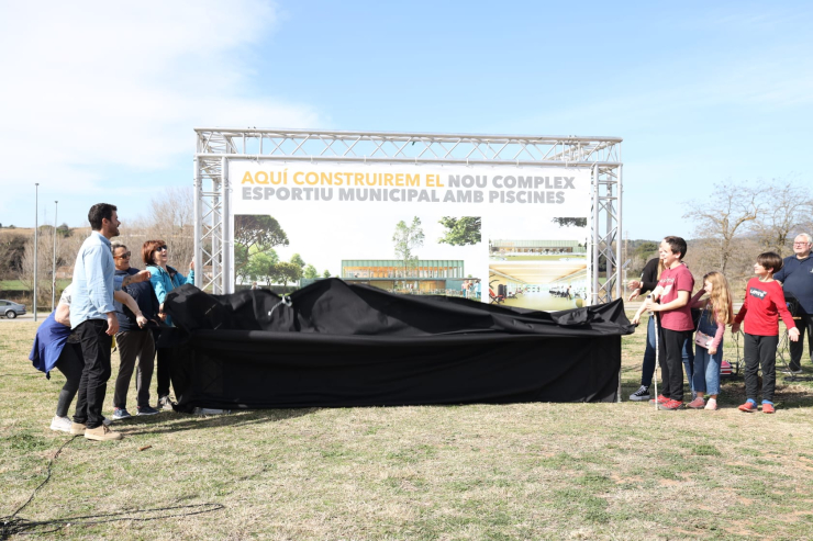 Presentació del projecte guanyador del concurs d'idees del nou complex esportiu municipal amb piscines