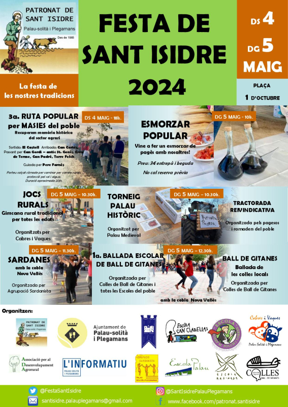 Cartell-Festa Sant Isidre 2024