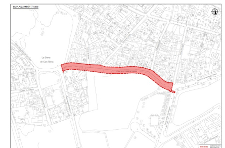 croquis obres PU carrer CSerra de Ponent