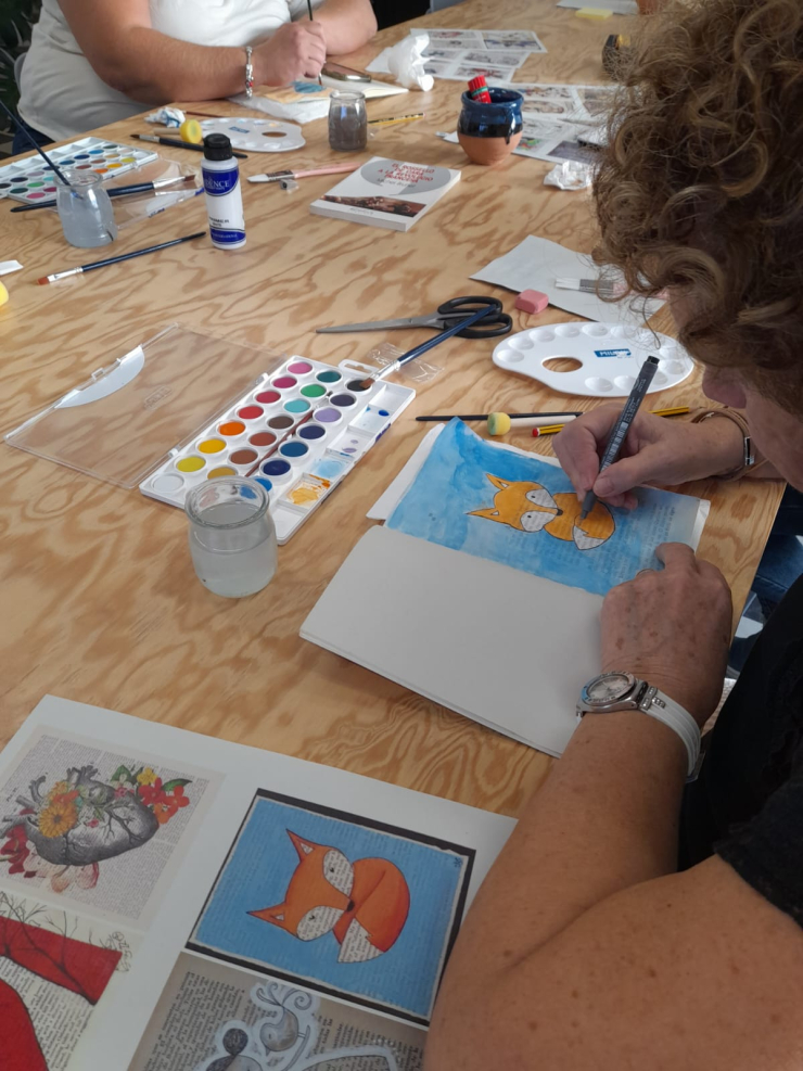 Taller pintar libres Taller de les Arts