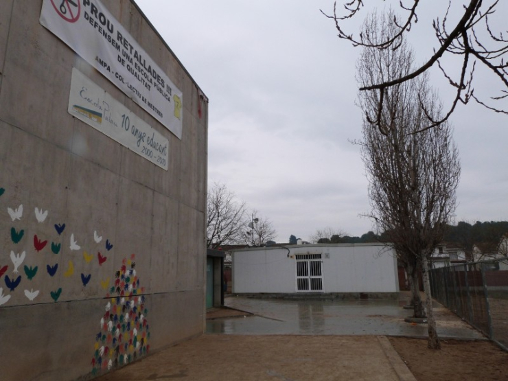 Recentment s'han fet millores a l'Escola Palau.