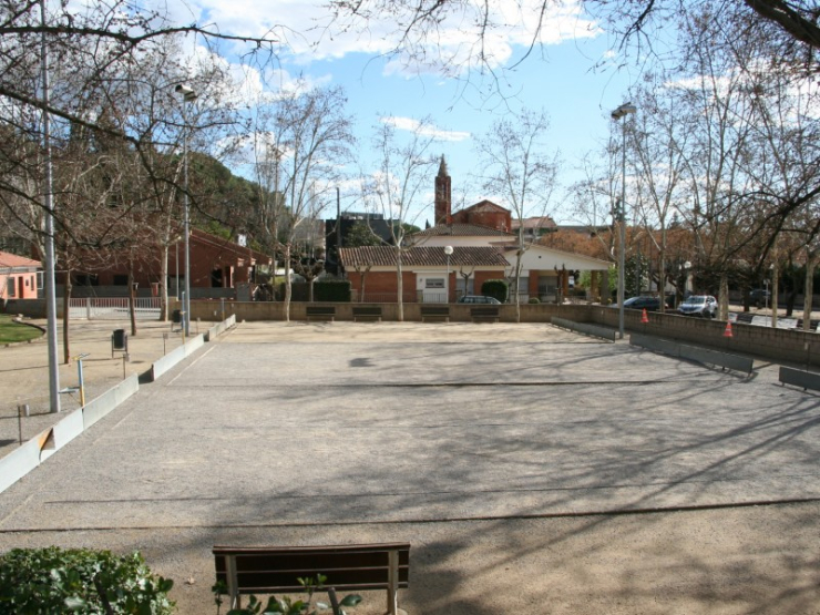 Terreny on s'ubicarà la nova biblioteca.