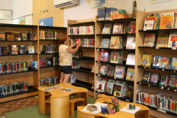 Interior de la Biblioteca Municipal