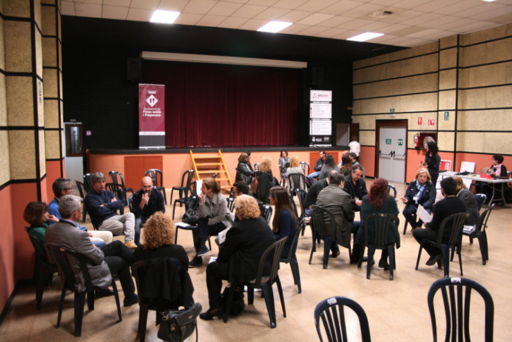 Sessió de 'networking' a la Tarda d'Emprenedoria.