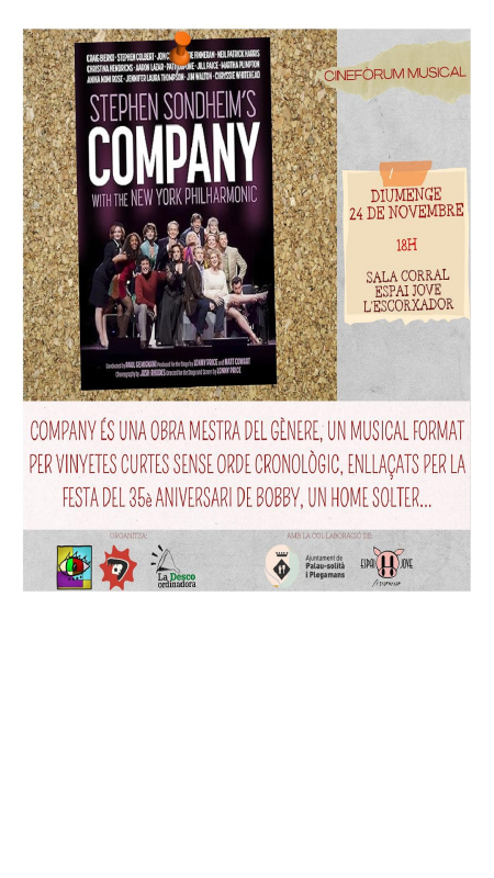 Cartell Cinefòrum musical_COMPANY