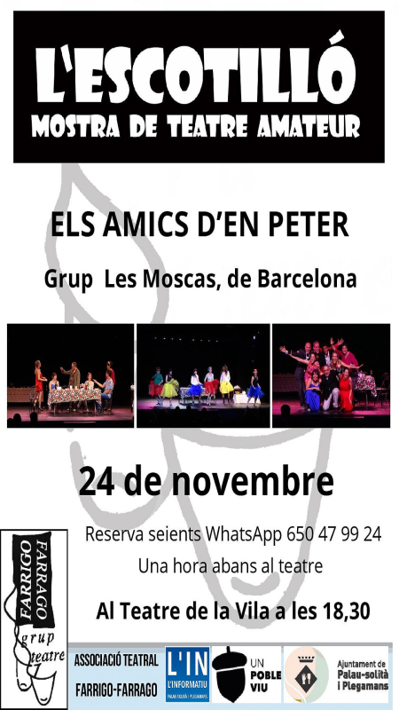 Cartell L'escotilló_Els amics d'en Peter