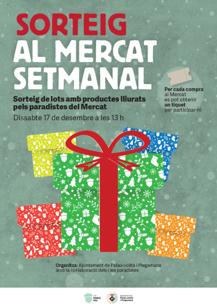 Sorteig de lots al mercat setmanal