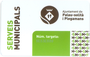 Targeta serveis municipals