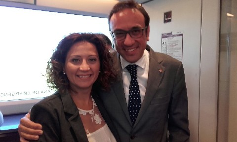 Laura Navarro i Josep Rull